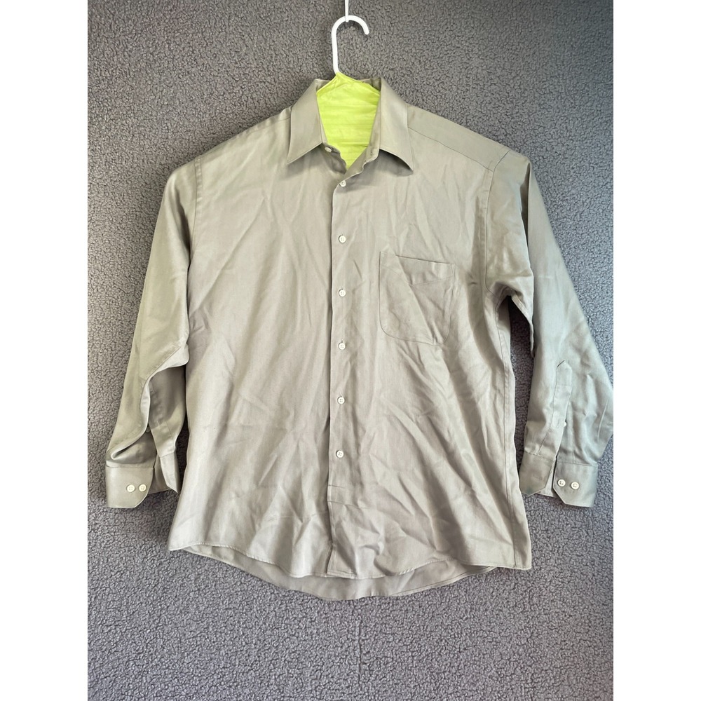 Men's Croft & Barrow 15.5 32/33 Easy-Care‎ Button-Down Collar Dress Shirt